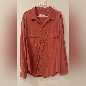 Equipment Rust Button-Up Shirt